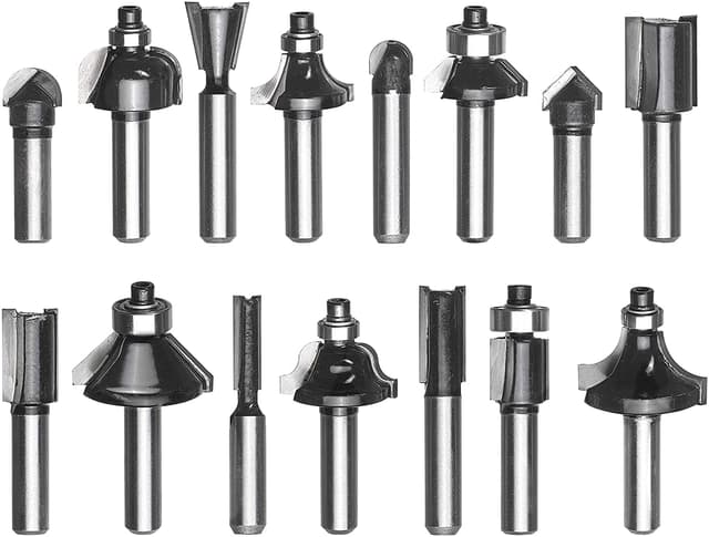 Einhell Marófej 8 mm, 15 db felsőmaró tartozék (49757291)